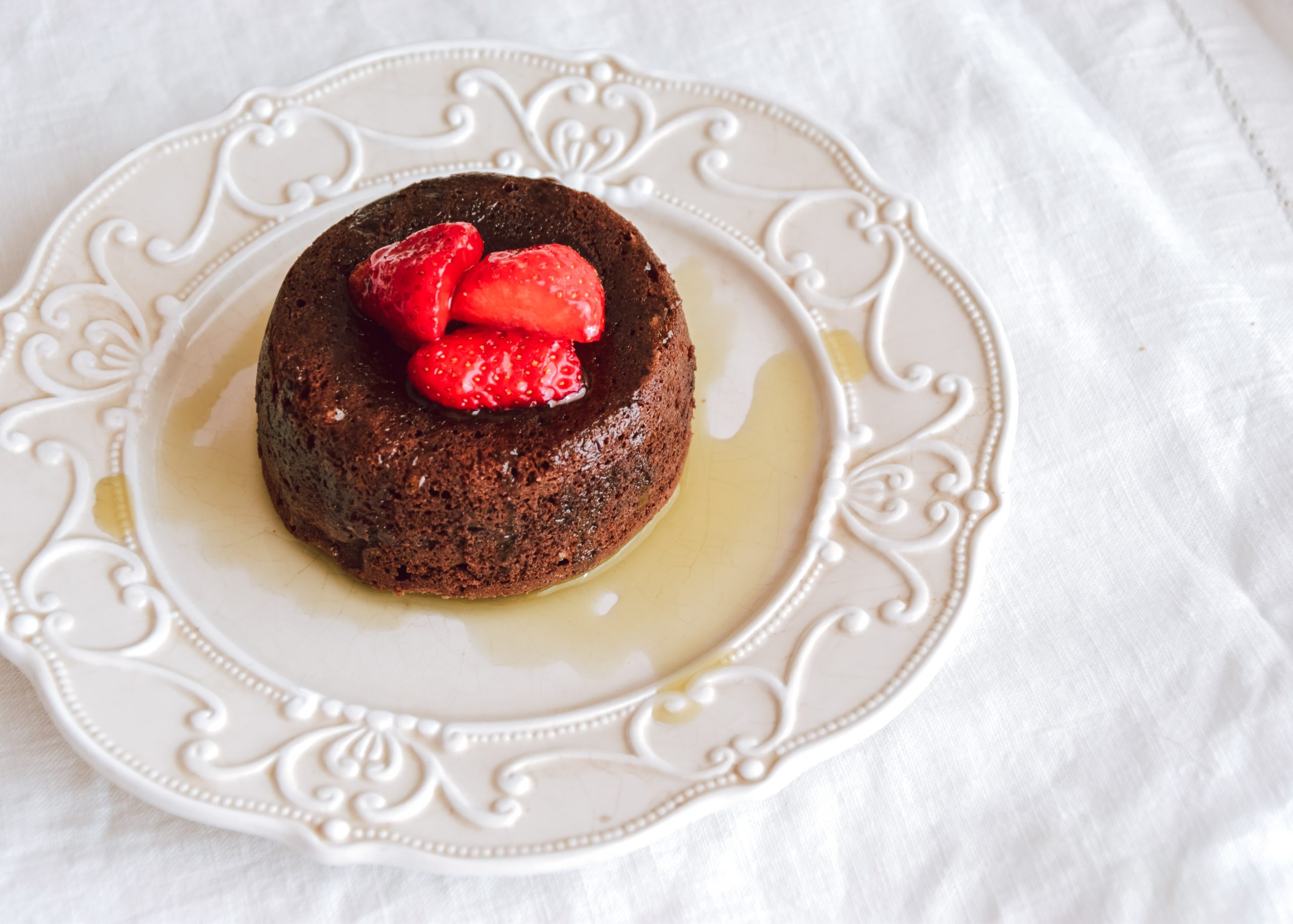 Lavakuchen mit dunkler Schokolade | Chiavalon